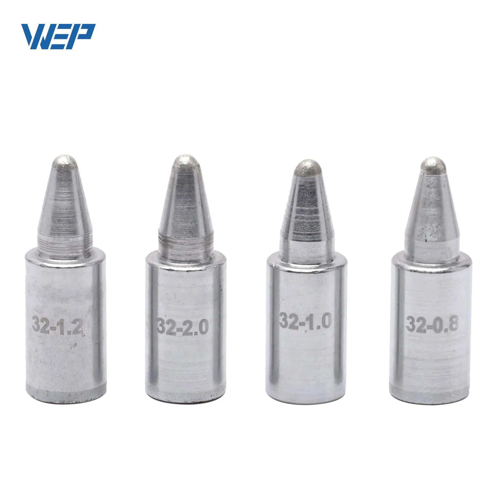 WEP 32-Series Desoldering Nozzles Compatible with 948D-III Desoldering Station Vacuum Suction Gun Replacement Tips 0.8 1 1.2 2mm