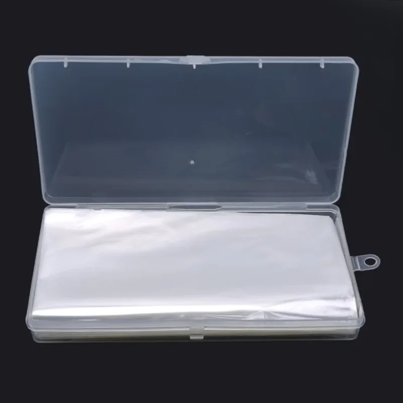 100Pcs Banknotes Holder Coin Album Storage Bag Box Photocards Pvc Page PaperMoney Cedulas Case Transparent Organizer Collection