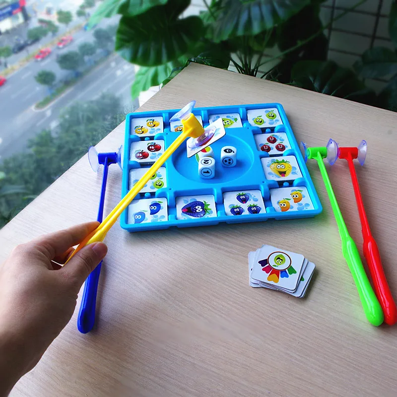 Exciting Fruit Suction Card Game for Kids Quick Reaction Training Interactive Parent-Child Tabletop Educational Toy Gift Set