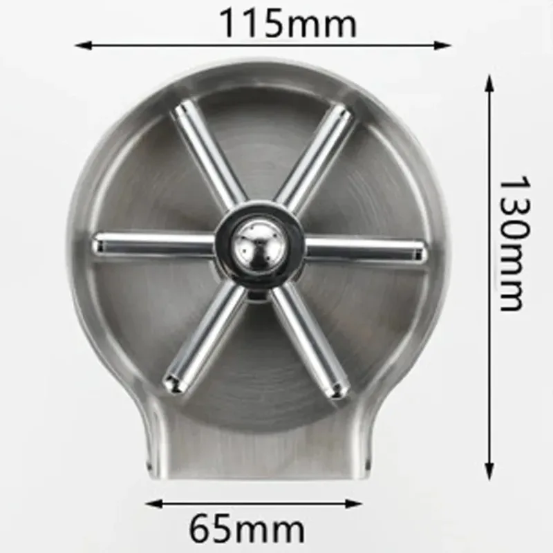 Kitchen Sink Glass Cup Wash Automatic Pressure Spray Cleaning Faucet Bar Rinser Coffee Pitcher Stainless Steel Washer Cup Tool