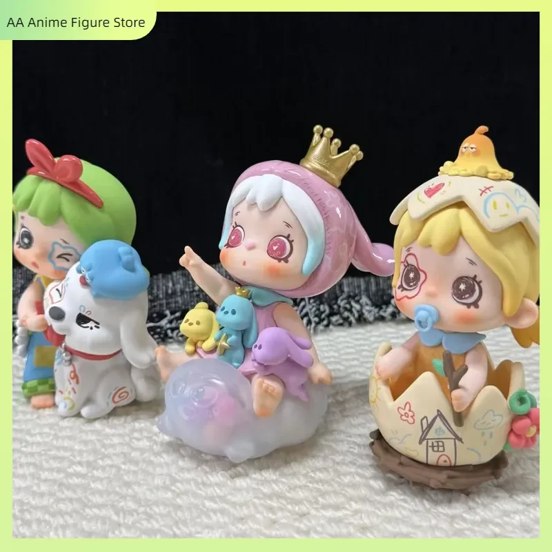 

Desktop Decoration Anbulu Tuaya Doodle Graffiti Diary Blind Box Cute Figurine Decor Ornament For Car Dashboard Office Gift