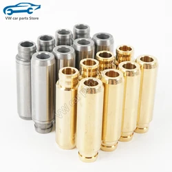 New 88-0229 16pcs Engine Valves Guides 6mm Kit For VW Beetle Passat Scirocco Audi A3 A4 A5 Q3 Skoda Seat 1.4 1.8 2.0