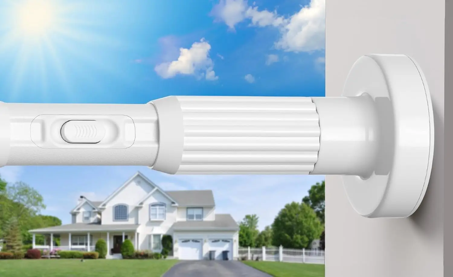 

Extra Long Tension Curtain Rods 41-146 in, No Drill Adjustable Heavy Duty 1.26in Diameter for Patio Windows