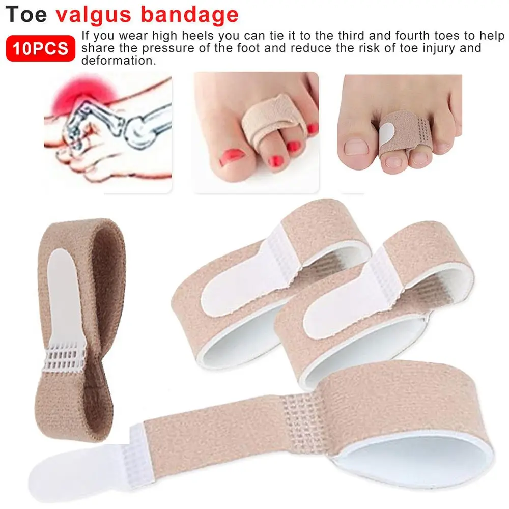 

Elastic Fiber Tool Foot Care Orthosis Straightener Hammer bandage Toe Separator Thumb valgus