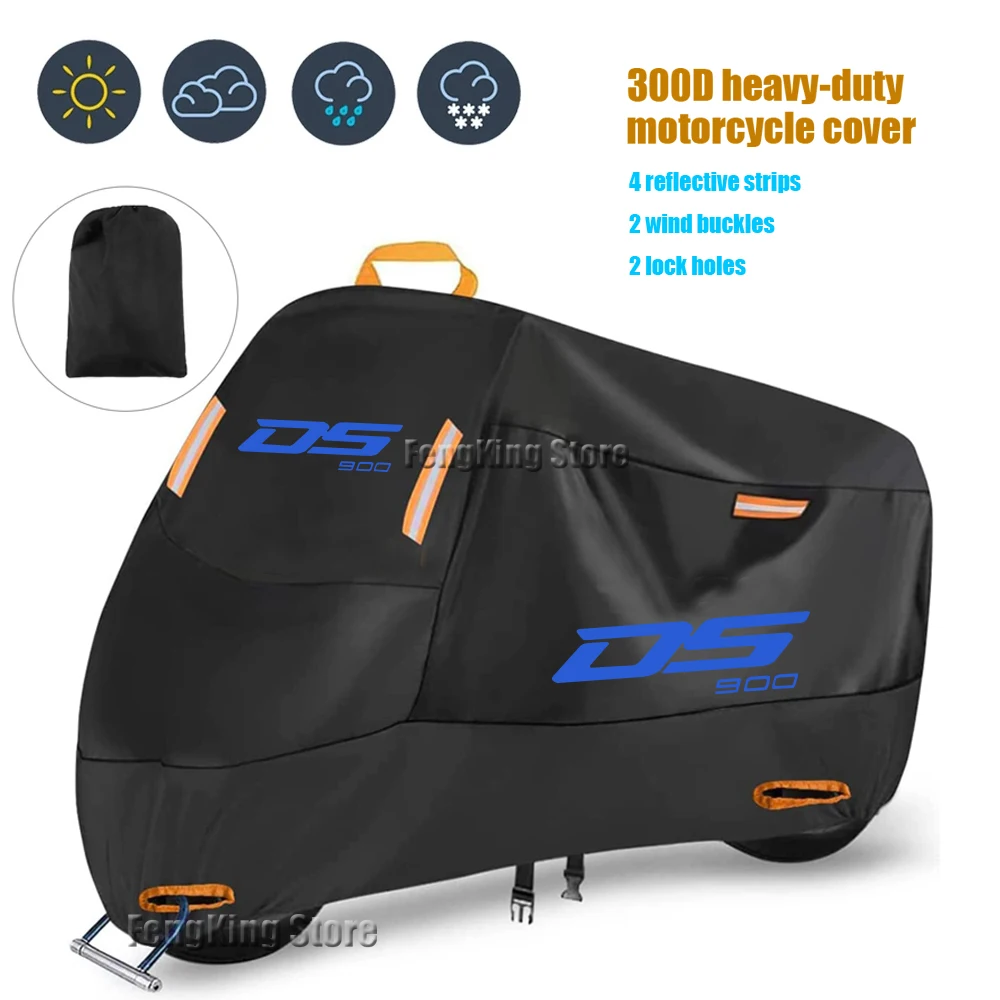 

for Voge DSX 900 DS900X 900 DSX 2024 Motorcycle Cover Waterproof Outdoor All Season Dustproof UV Protective Moto Rain Cover