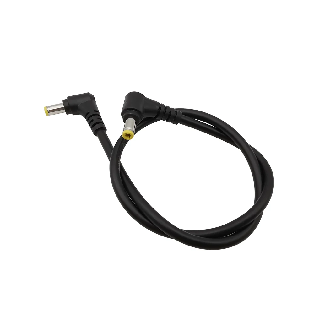 1Pcs 5.5 x 2.5mm Male to 5.5 x 2.5 MM Male DC Power Cable Plug Supply Adapter Compatible 5.5x2.1mm 30cm/50cm/100cm/300cm