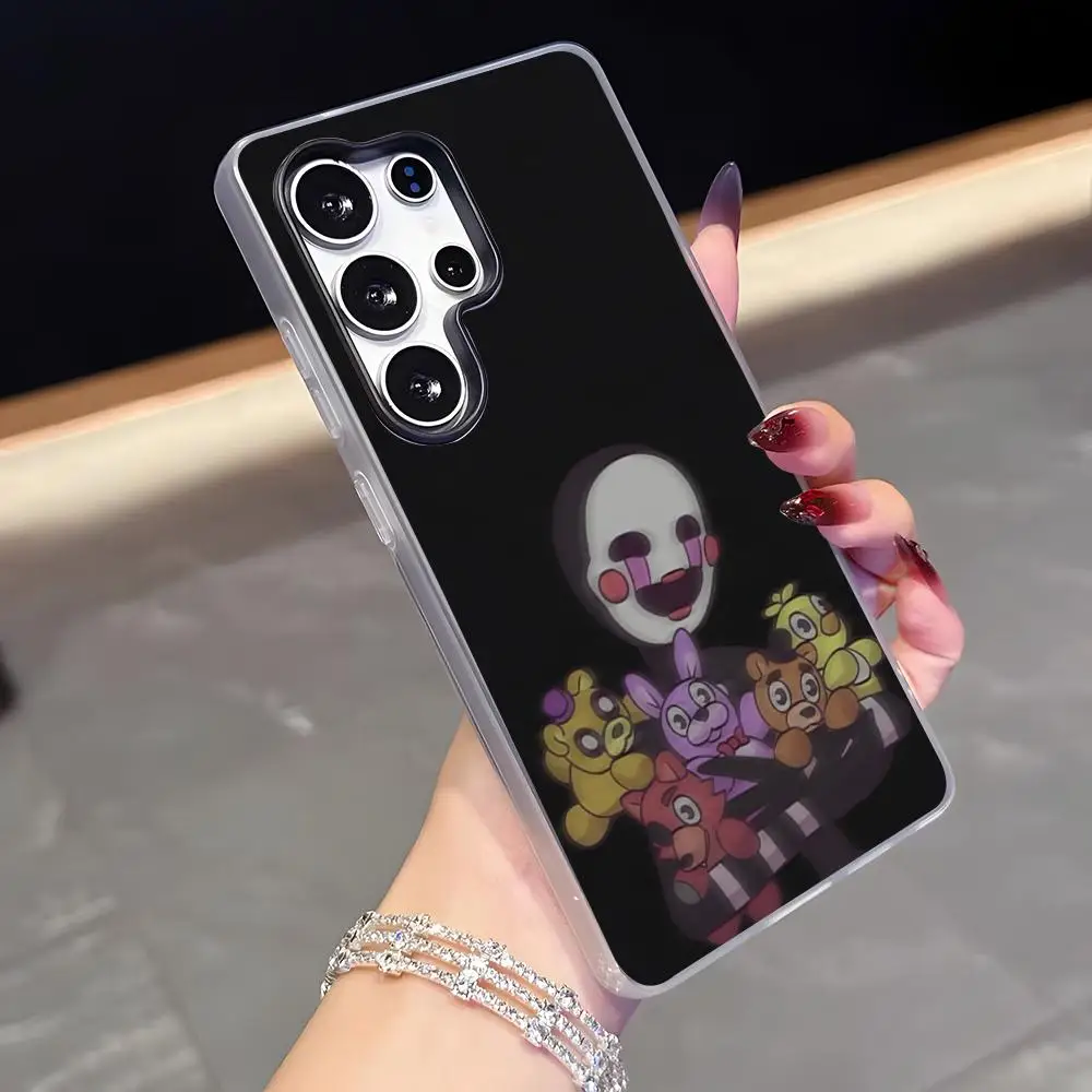 Fnaf Five-nights-At-Freddy Phone Case For Samsung S26 S25 Plus S24 Plus S22 Ultra S23 FE S21 Plus S21 Ultra Jelly Cover