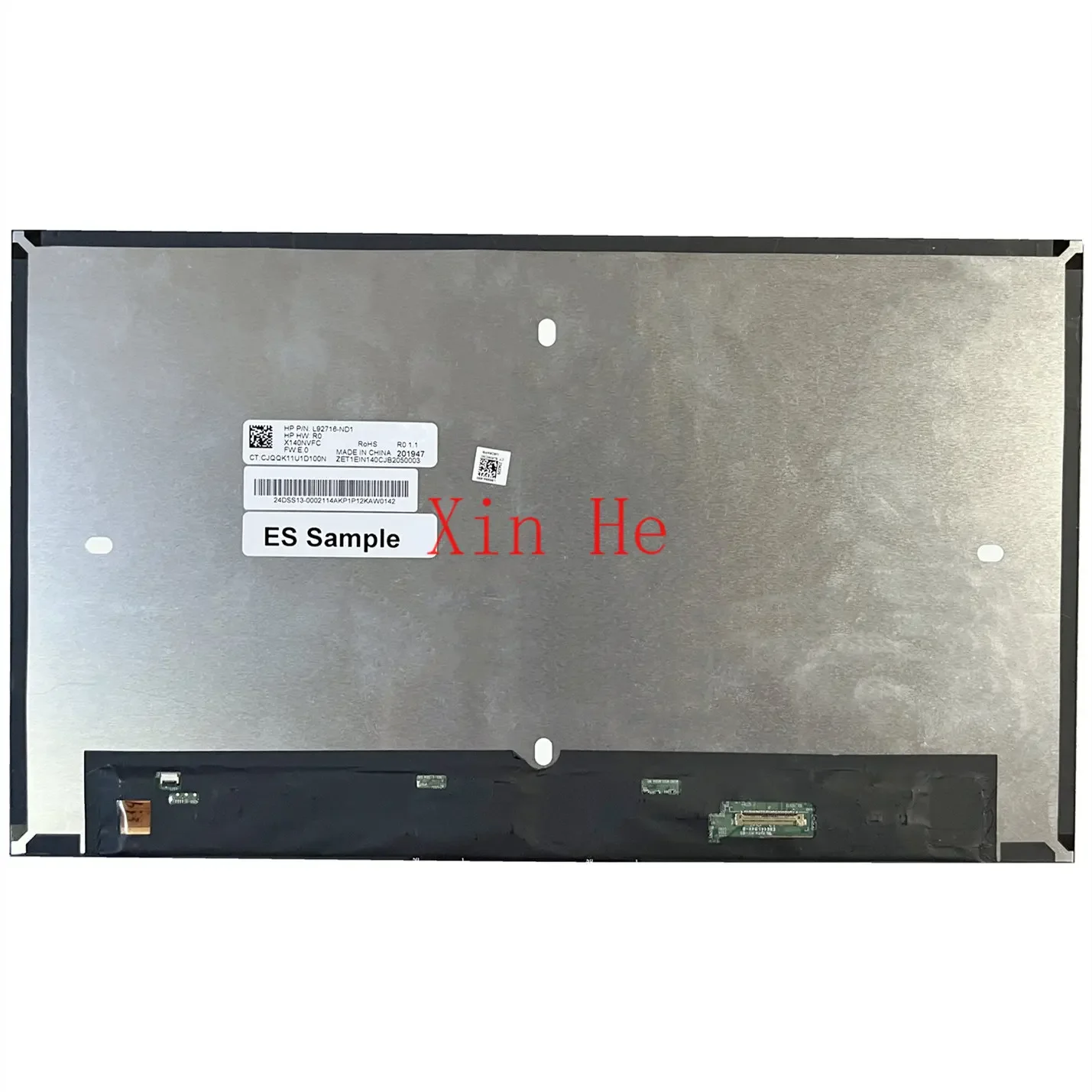 

14.0'' IPS X140NVFC R0 Laptop LCD Screen Panel Matrix 1920*1080 EDP 30 PINS L92716-ND1