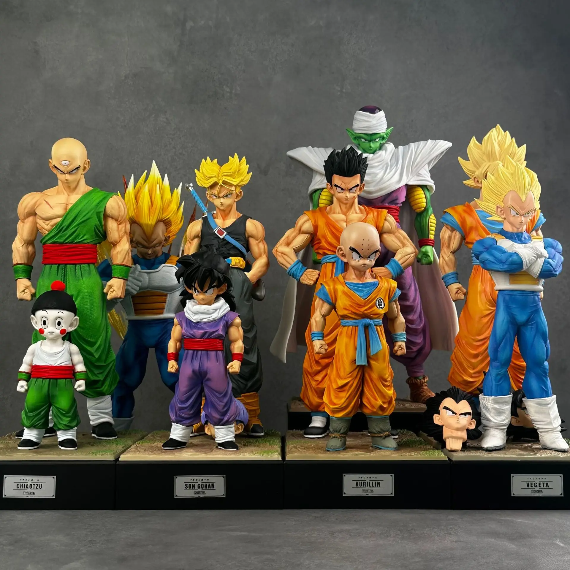 Gk dragon ball Unlimited Z Warrior Son Gohan Goku Piccolo trunks Kurilin Anime Figures Manga Scene Collection Model Toy Gift