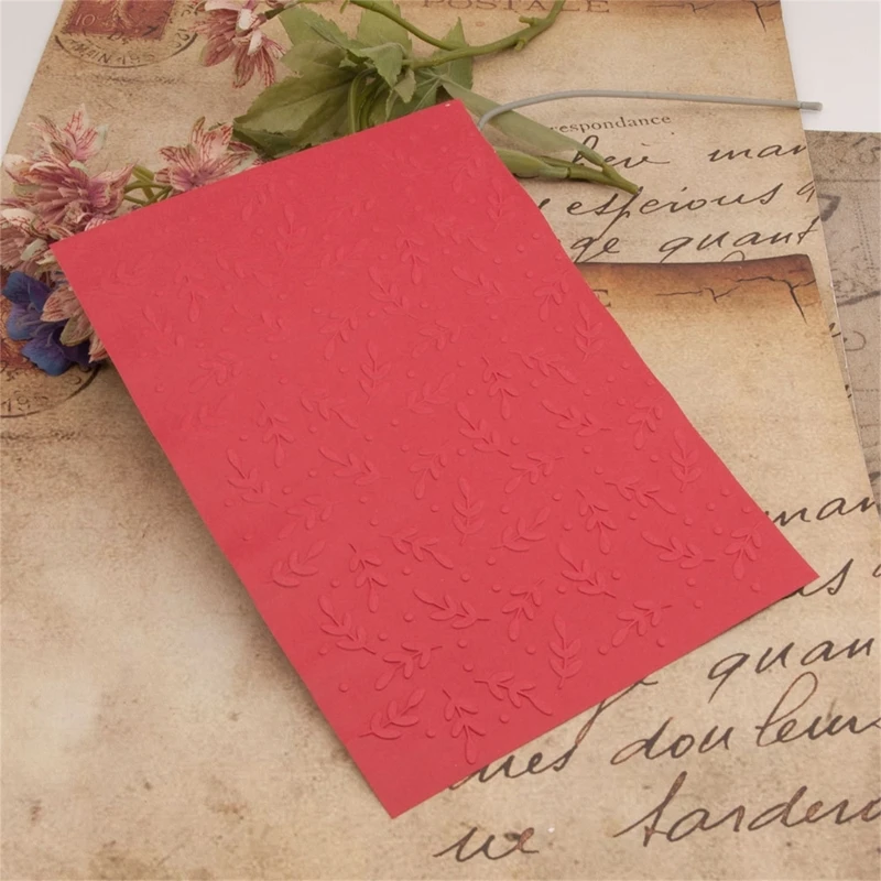 Flower Clock Embossing Folder Embossing Stencils Plastic Embossing Templates DIY Drop shipping