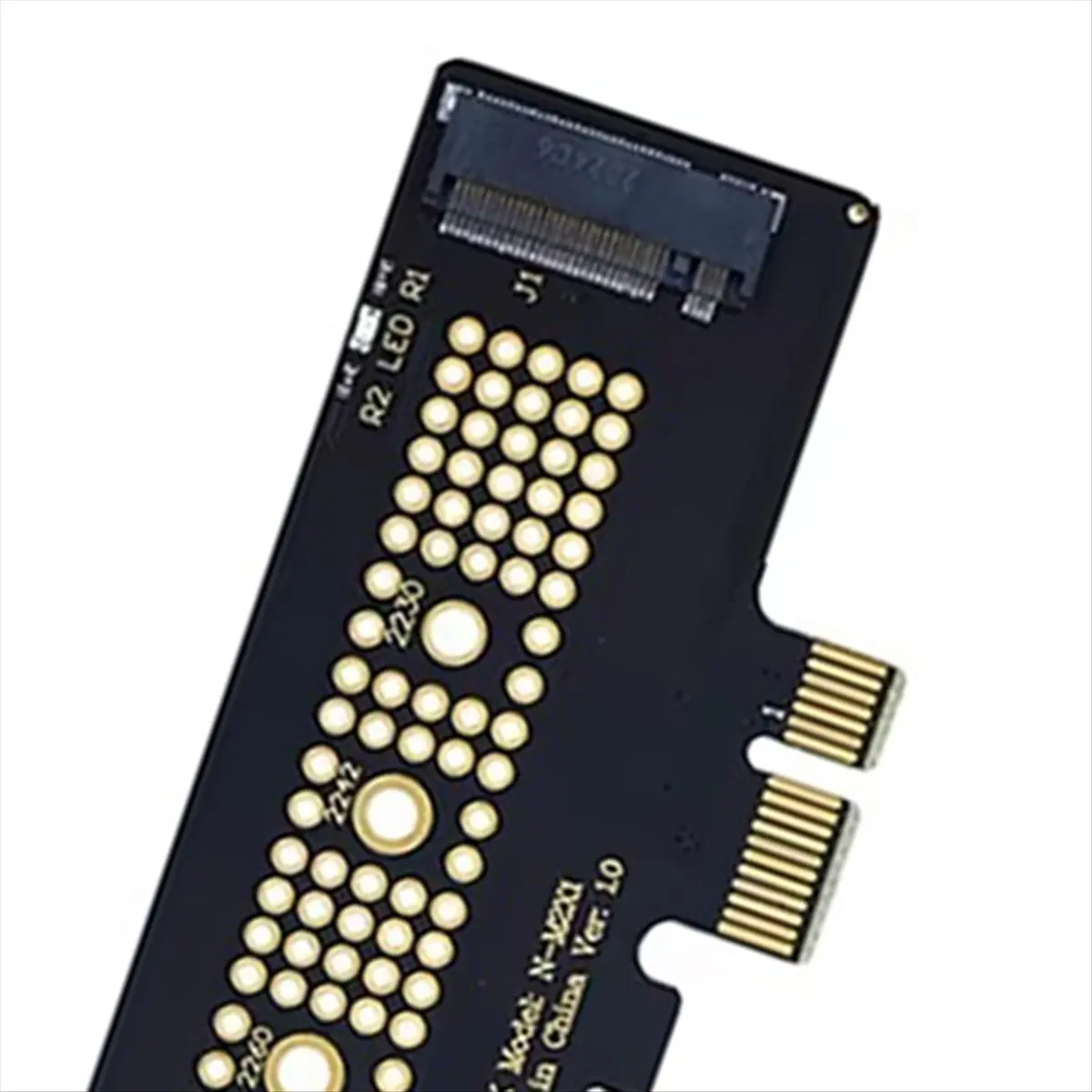 Hot Sale M.2 NVME SSD to PCIe 4.0 Adapter Card 64Gbps M-Key PCIe4.0 X16 for Desktop PC PCI-E