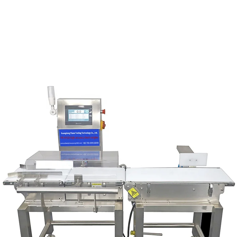 Mini Scale Conveyor Belt System - usage example