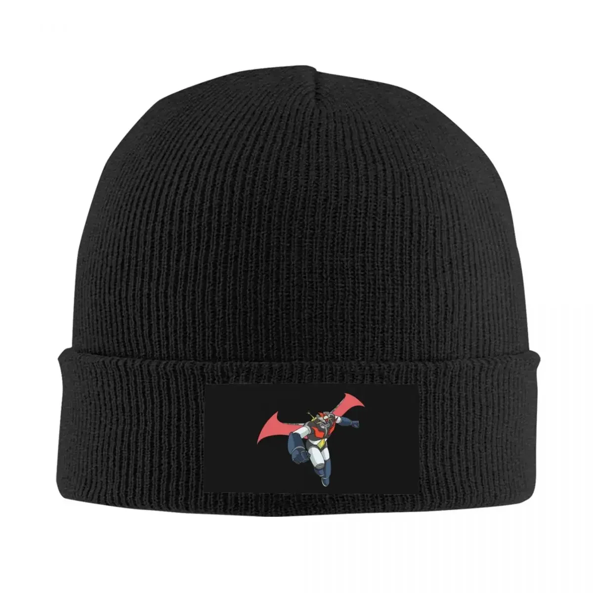 Z Knitted Hat Beanies Winter Hats Warm Color Robot Goldorak Grendizer Actarus Caps Men Women