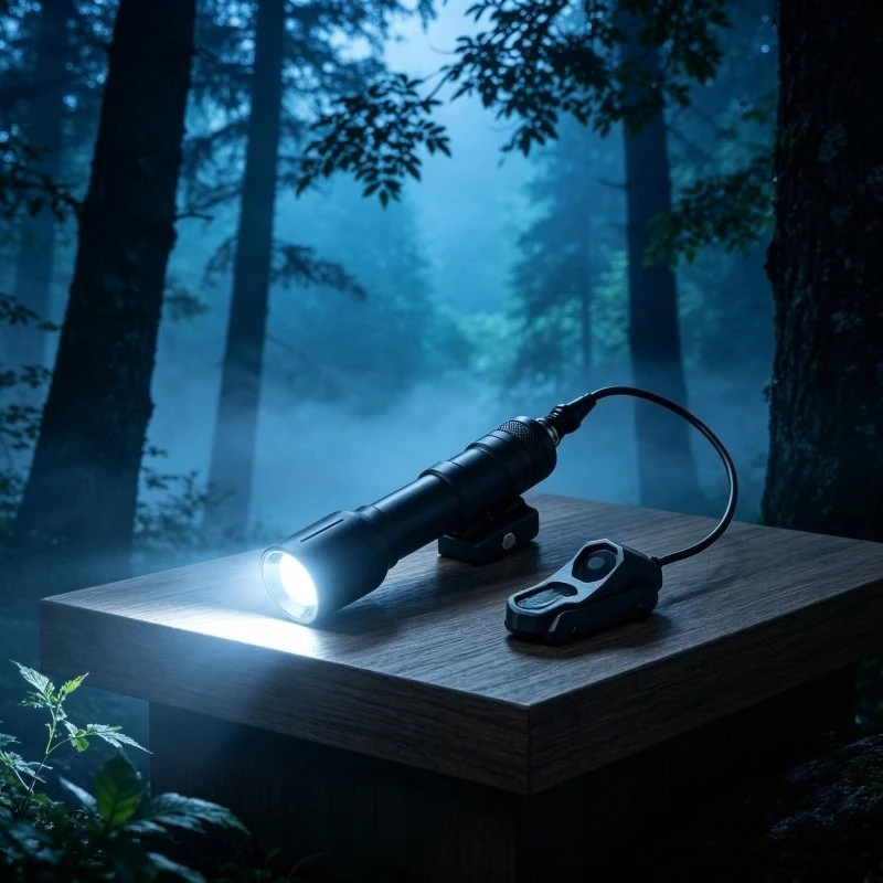 Curved‑Texture‑Molded Hand‑Grip Alloy Flashlight Long & Short Version Strobe Torch High Brightness Hand Lamp