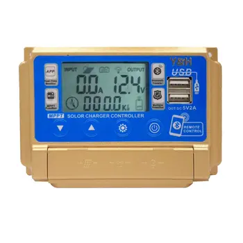 Y&H 30A MPPT solární regulátor nabíjení 12V/24V automatický gelový, FLD, regulátor nabíjení lithiových baterií s LCD, duálním USB, komunikací přes aplikaci 8 nejlepší prodej 30A MPPT solární regulátor nabíjení - №8