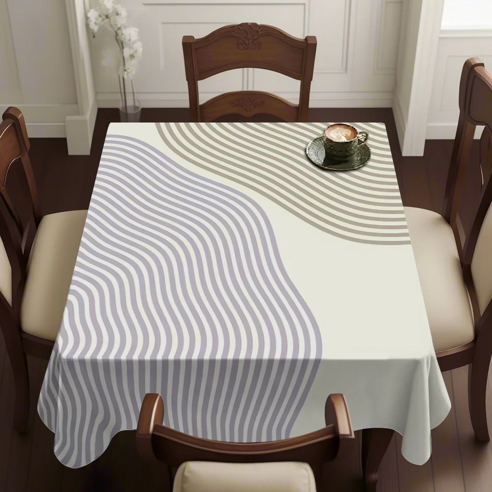One piece of modern and minimalist pattern, high-end and creative printed tablecloth, for table decoration items
