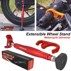 Motorcycle Support Wheel Stand Frame Balancer Lift With Brake Lock Hook Universal For KTM Yamaha Kawasaki Suzuki Motorcross CNC
