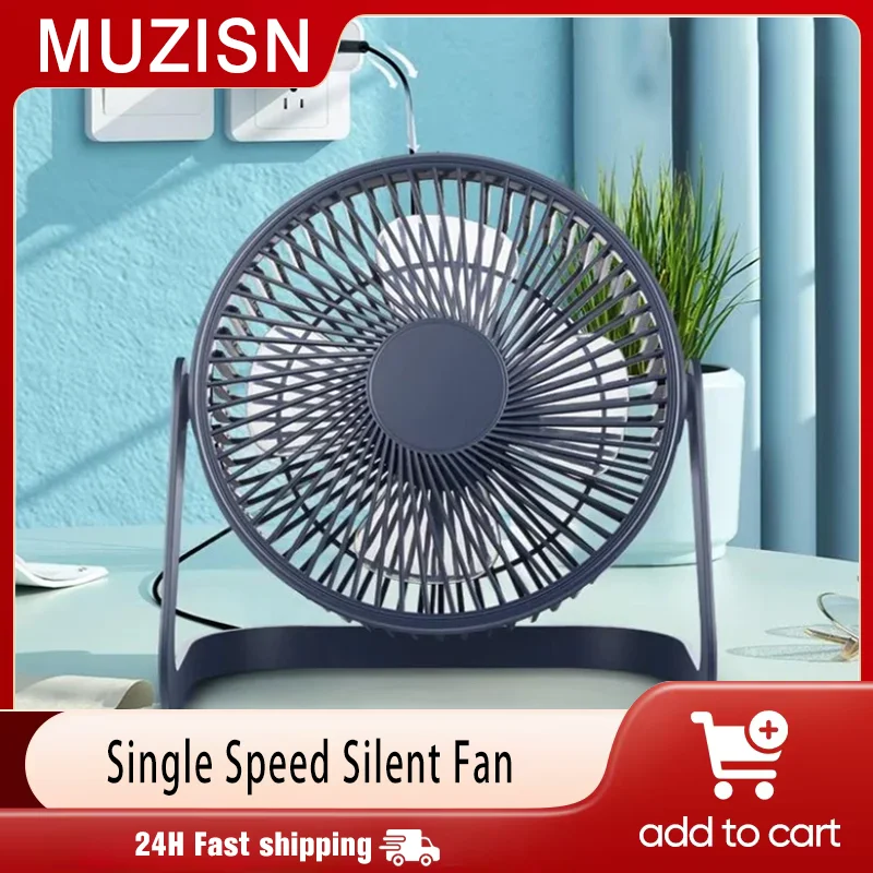 

Muzisn Регулируемые USB настольные электрические вентиляторы Портативные бесшумные офисные настольные энергосберегающие вентиляторы для домашнего офиса в общежитии