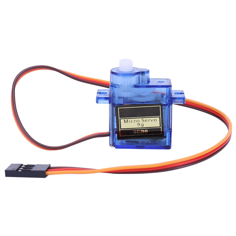 Micro servomotor Digital SG90 9G, Motor de dirección de ala fija de 180/360 grados para helicóptero RC, avión