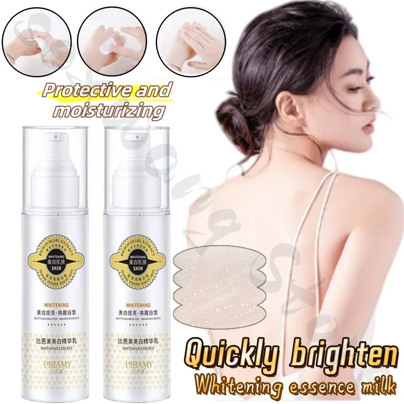 150ml moisturizing essence milk quickly brightens the whole body and repairs after sunlight to improve dullness of the skin