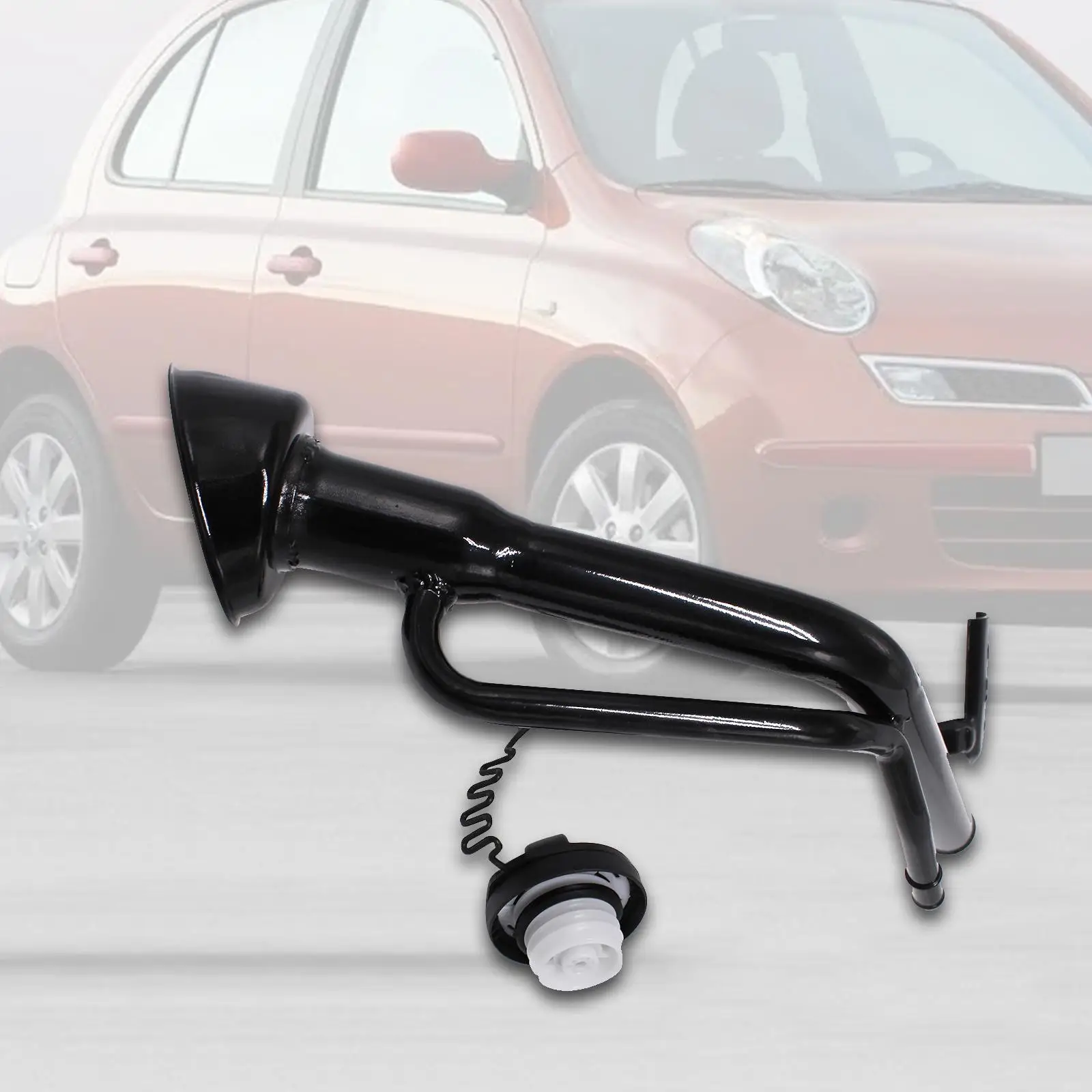 Fuel Tank Filler Pipe with Fuel Cap Automotive Repair Parts Replace Professional 17221-bc400 for Nissan Micra K12 2003-2011 image 4