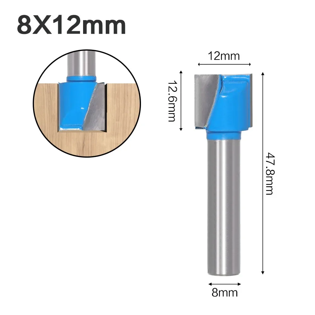 Apply Light Brightness Cleaning Bottom Solid Carbide Router Bit Blue Carbon Steel Construction Engraving Bit Mm