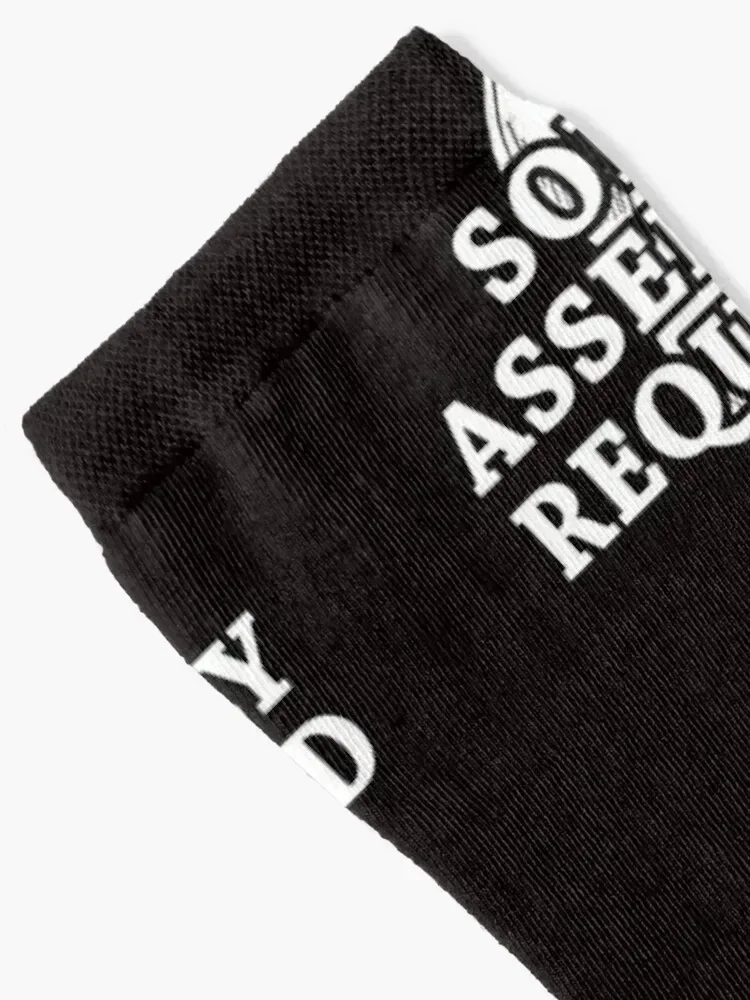 Leg Amputee Some Assembly Required Gift Socks Men's fashionable Run Woman Socks Men's