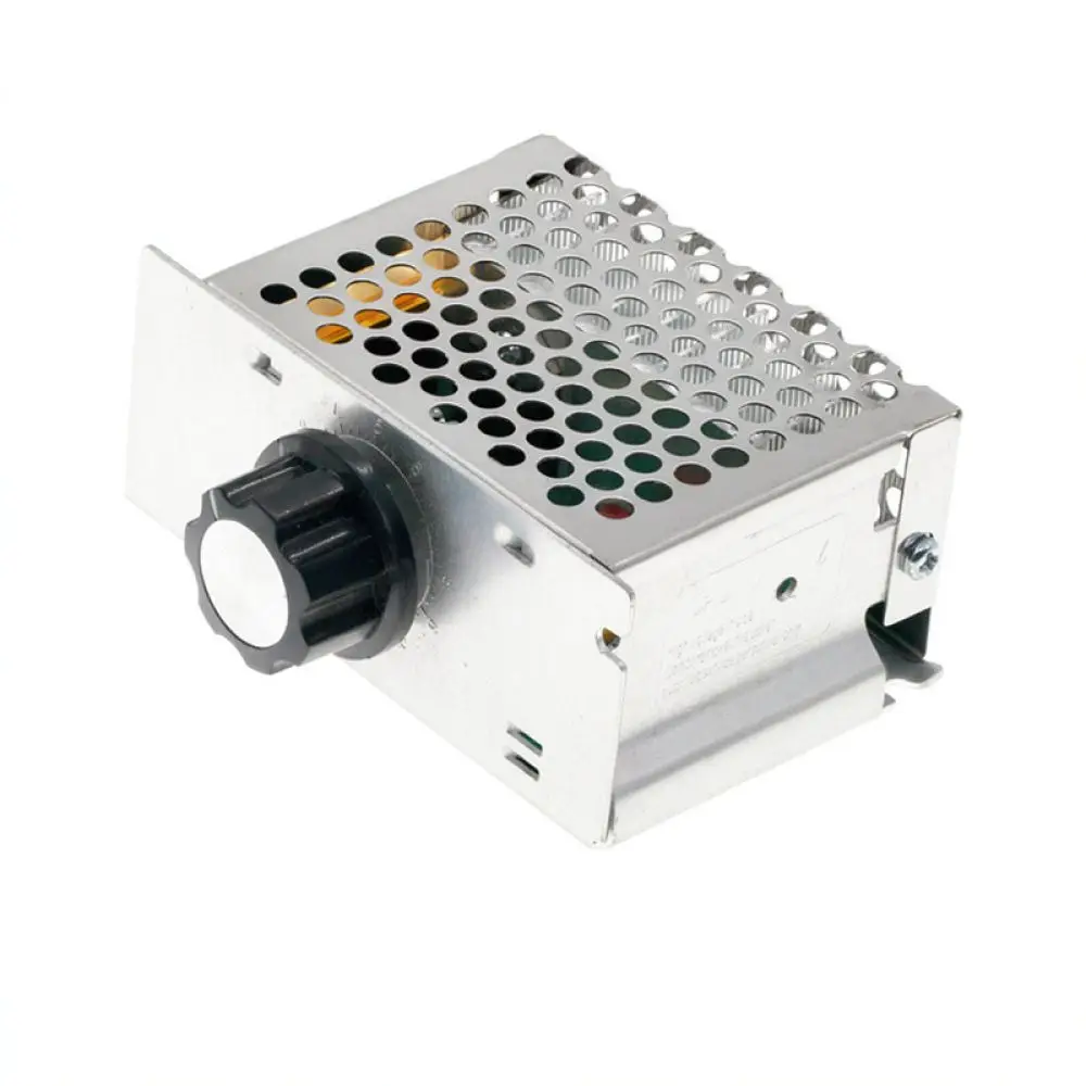 4000W SCR Voltage Regulator Dimmer Module Motor Speed Heating Control For Industrial Equipment With Fuse