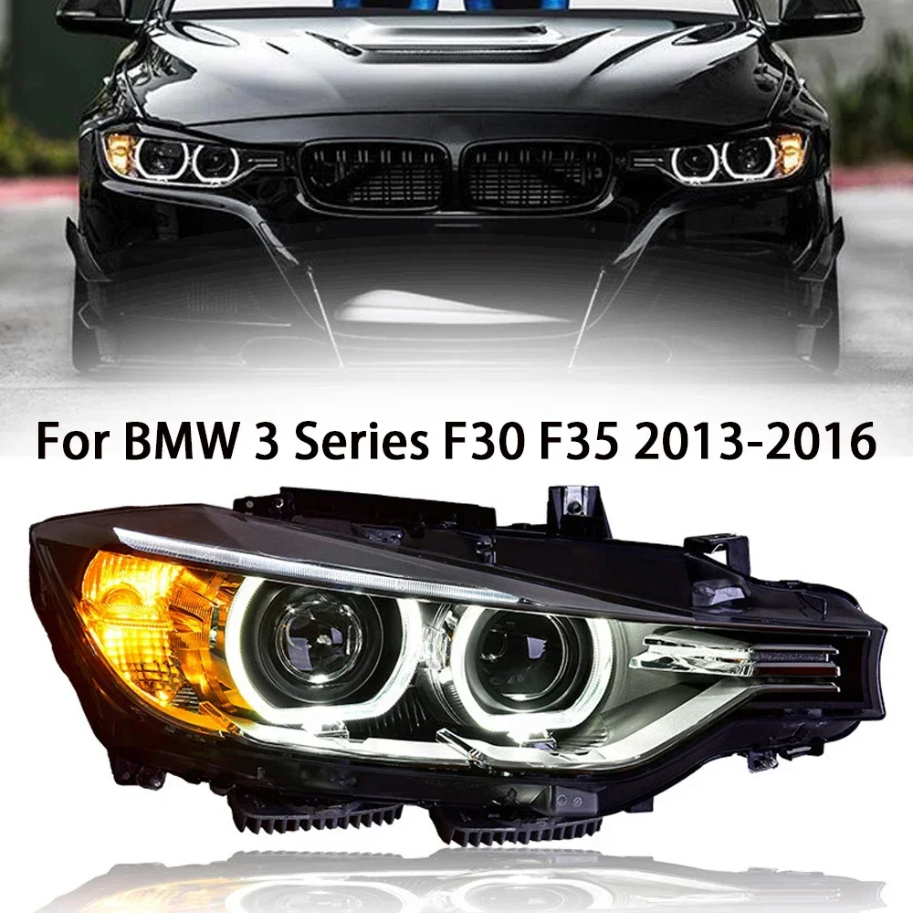 

For BMW F30 F35 Car DRL Led Headlights 320i 328i 335i 3 Series 2013-2016 Accessories Replace Halogen Xenon Headlight Assembly