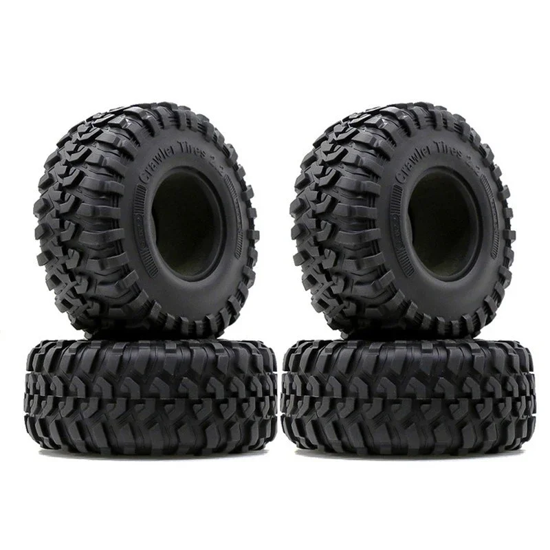 

4pcs 2.2" 130*50MM Rubber Wheel Tires for 1/10 RC Rock Crawler Traxxas Trx4 Axial SCX10 D90