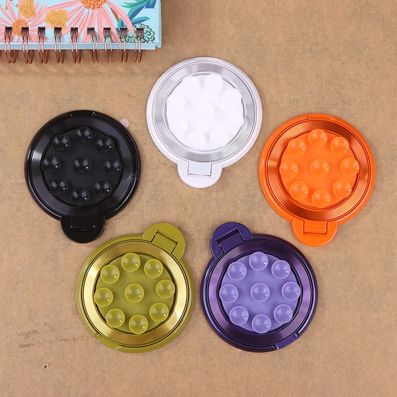 Secure Grip Magnetic Phone Holder with Silicone Ring and Anti-slip Suction Cup Design