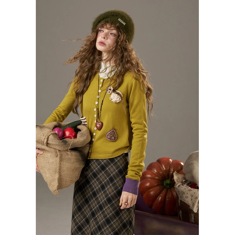 ELFSACK 2025 Autumn New Arrivals Classic Daily Slimming Long Sleeves Thin Version Lace Shirt For Woman