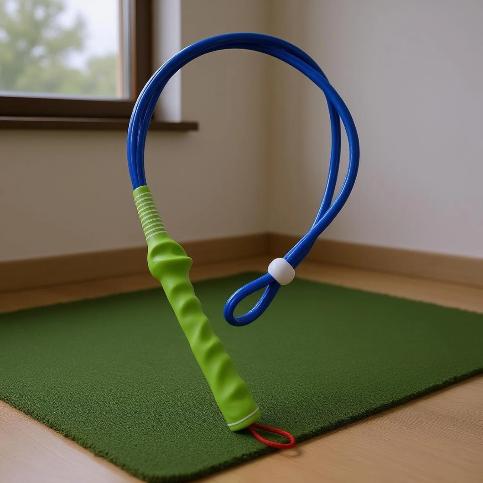 

Golf Tempo Coach Looped Cord Golf Swing Training Aid Indoor Portable