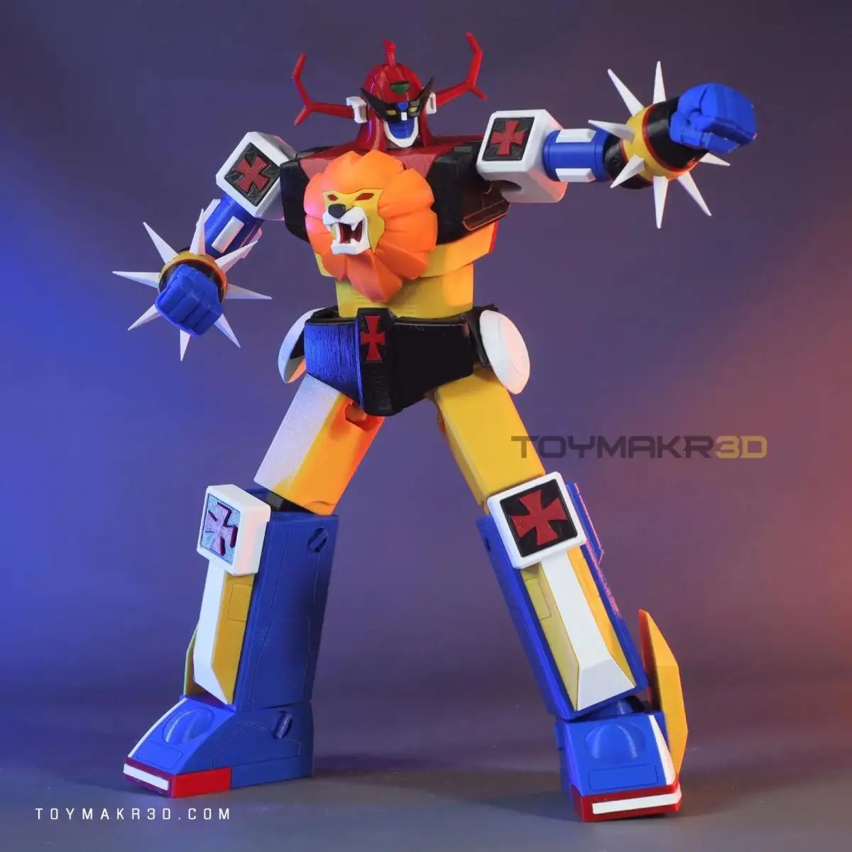 Future Robot Dassnyas Super Alloy Soul Combine Golden Lion King Model Toy Collectible Adult High Detail Painted Figure