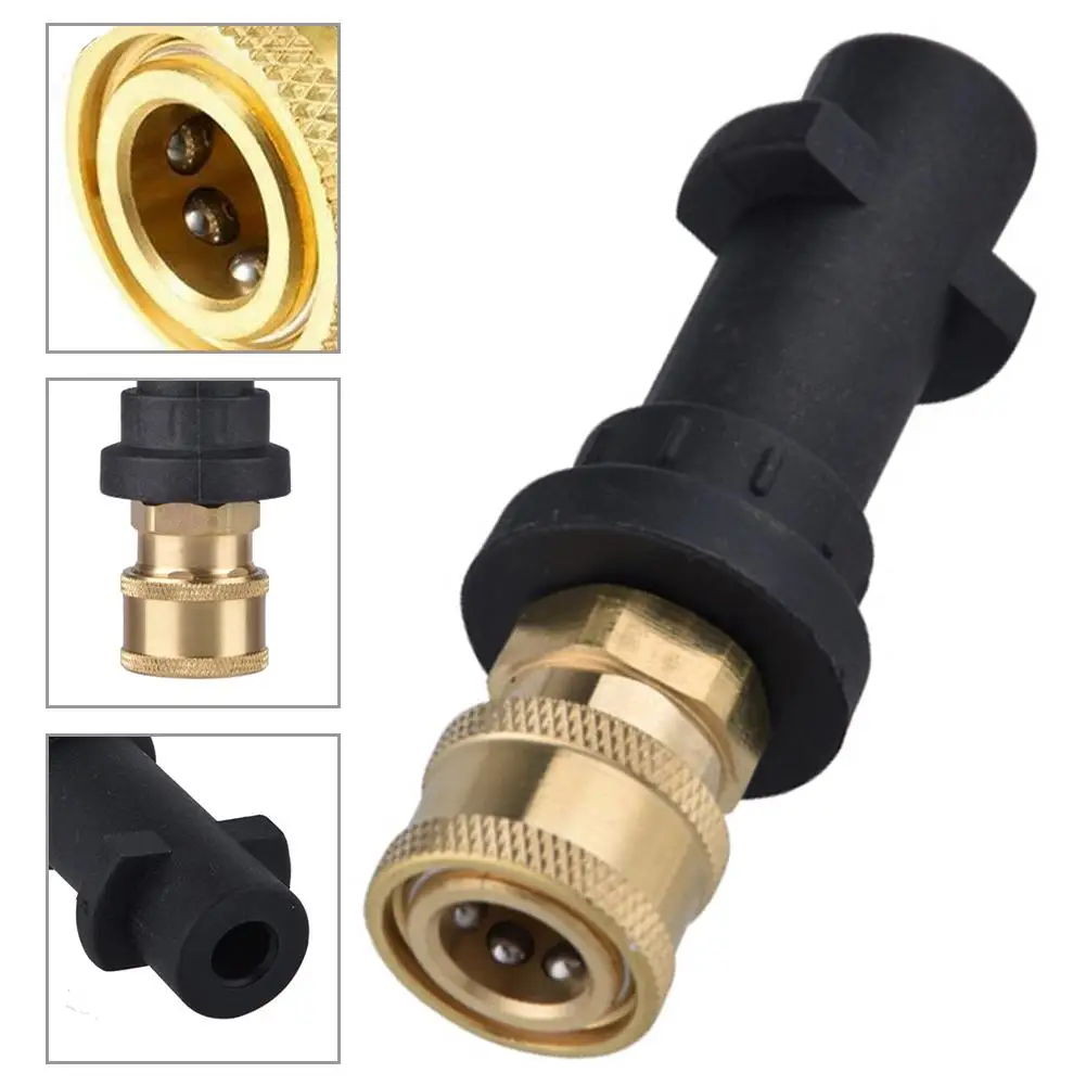 

Car High Pressure Washer Nozzle Adaptor For K2, K3, K4, K5, K6, K7 Quick Connector 1/4 For Most Pressure Washers Accessories