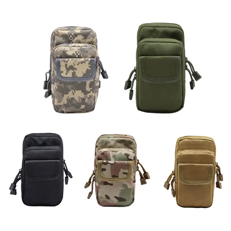 Outdoor Hunting Bags EDC Nylon Tactical Molle Waist Pack Tools Utility Sundries Pouch Equipment Packs Bags