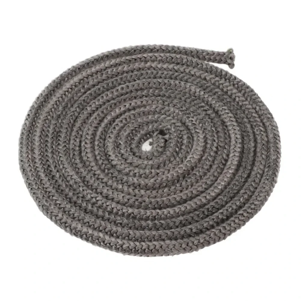 

Adjustable Fit Black Fiberglass Rope Fireplace Gasket Cord Easy Installation Effective Heat Sealing Enhanced Safety