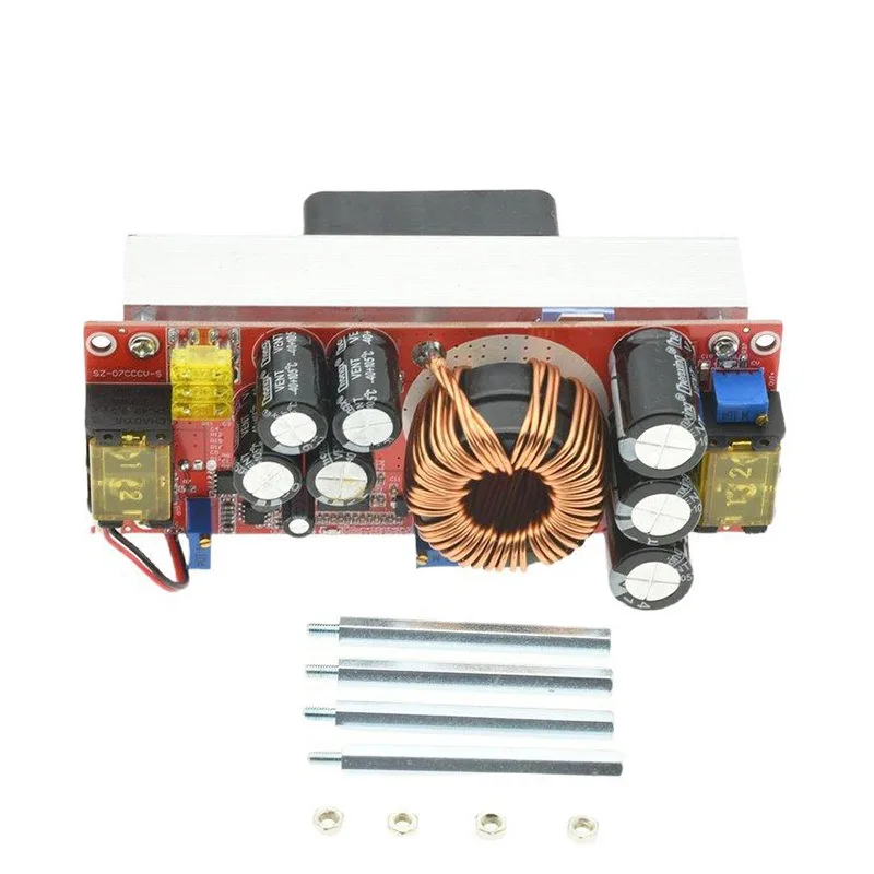For 1500W 30A High Current DC-DC Constant Voltage Constant Current Boost Power Supply Module Electric Vehicle Boost