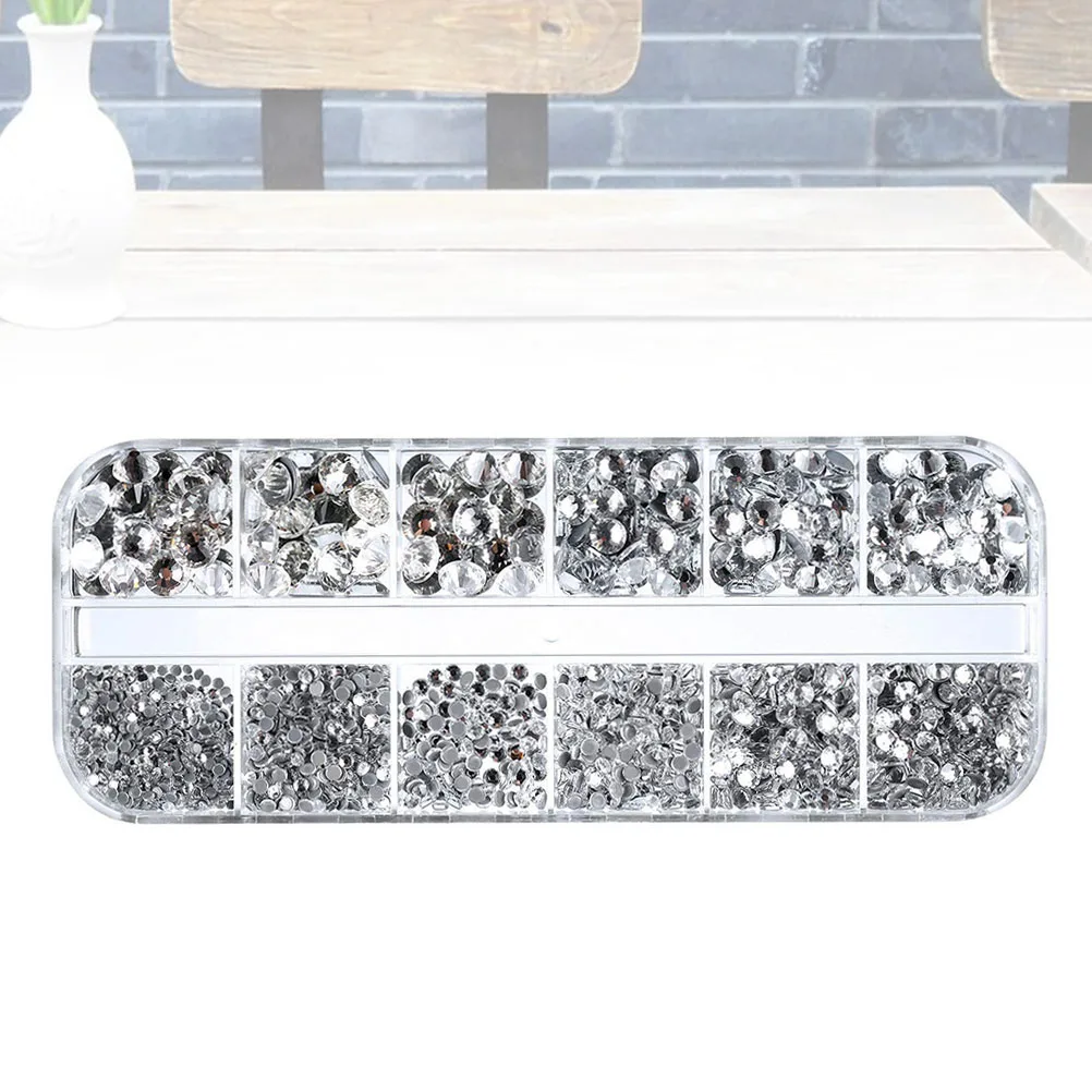 

2000 Pcs Crystal Sticker Jewel Beads Rhinestones DIY Decorative European and American Beading Kits