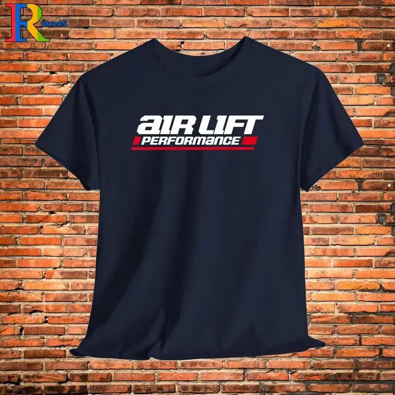 Air Lift Performance Logo T Shirt Black Grey White Navy Red Orange Choco S 5XL