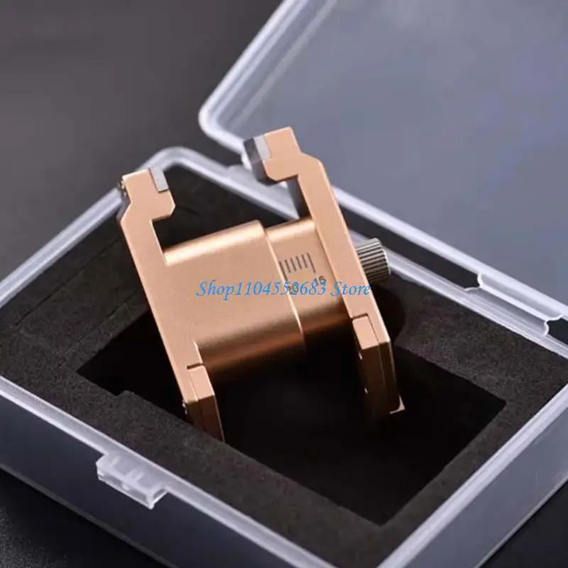 Y6GD Aluminum Alloy U-Shaped Ear Plier Precise Spring Bar Tweezer Tool Ear Puller