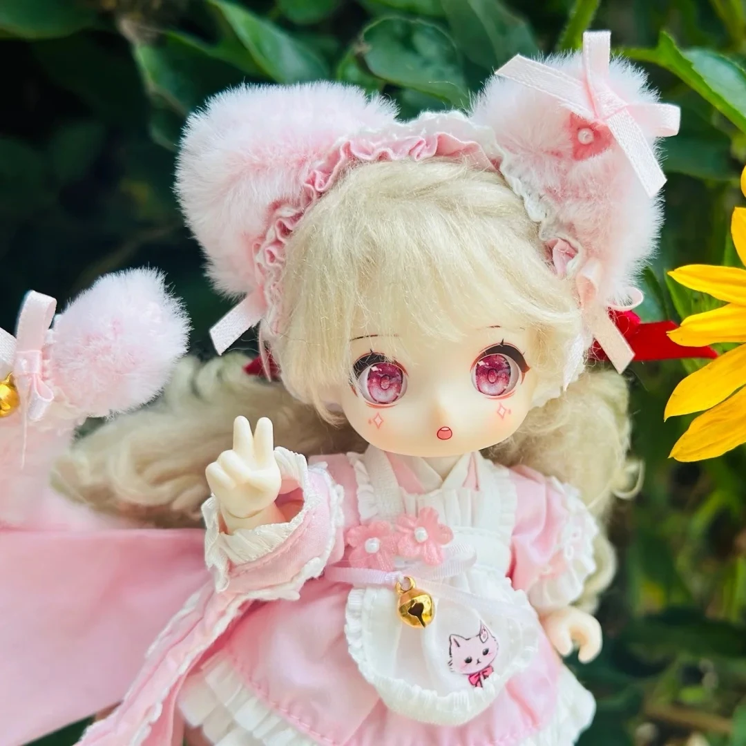 

Come4free [Dessert Series] Doll Clothes Suitable For Ob11\12 Point Bjd Doll Skirt Clothes Doll Decoration Accessories Toy Gift