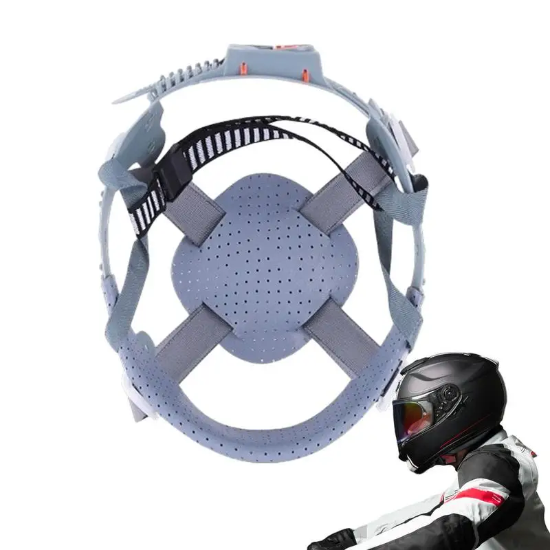 Capacete Suporte Forro Knob com Botão, Sistema de Suspensão, Hat Liner, Ajustável Lock Strap, Head Belt, Segurança, 4 Pontos, 8 Pontos