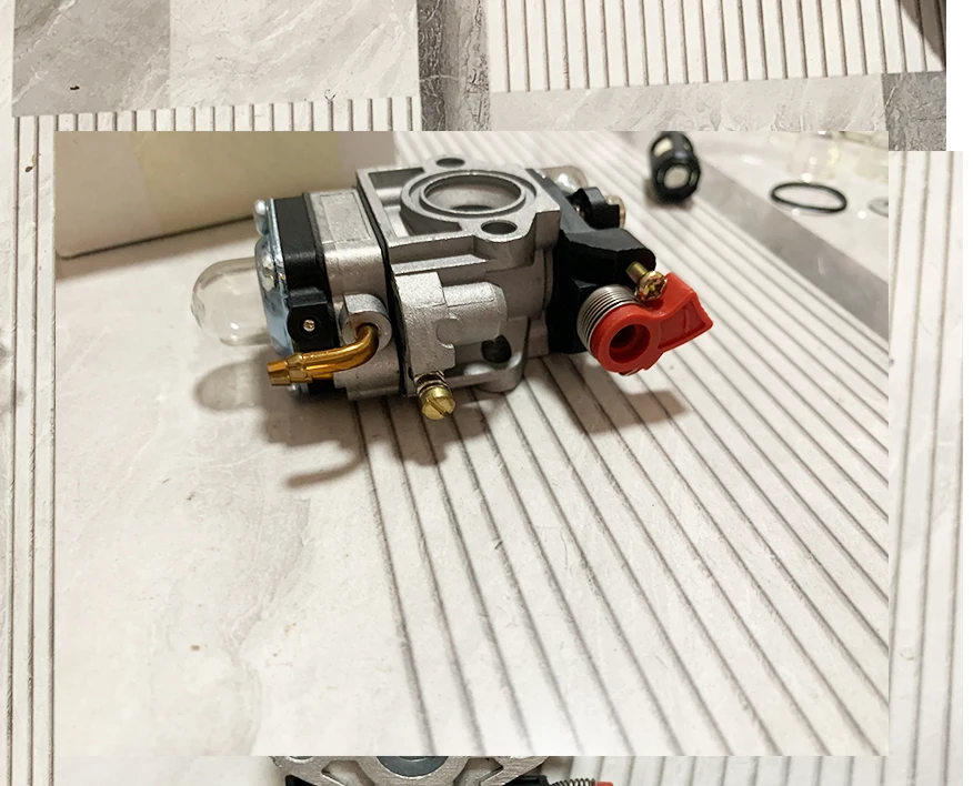 TH26 Vergaser Kettensäge Rasentrimmer Freischneider Motor Mechanischer Vergaser TH23 TH34 Für Oleo Mac BV162 23 25 26cc Vergaser – Detail 4