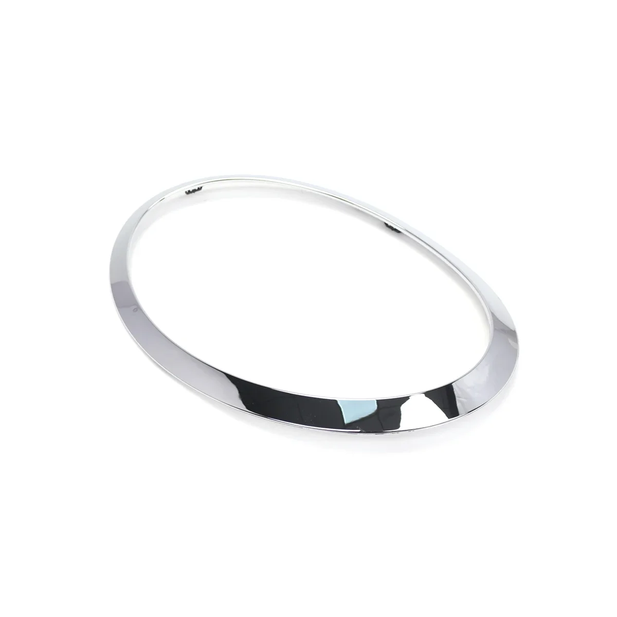 2Pcs Chrome Silver Headlight Ring Bezel Trim Surround Cover Rear Light Frame For Mini Cooper F55 F56 F57 2014+ Car Accessories