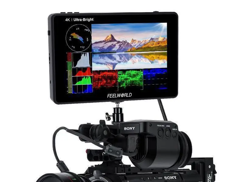 

FEELWORLD LUT7S 7-дюймовый 2200 нит 3D LUT сенсорный экран DSLR-камера полевой монитор с волновой формой векторскопа история