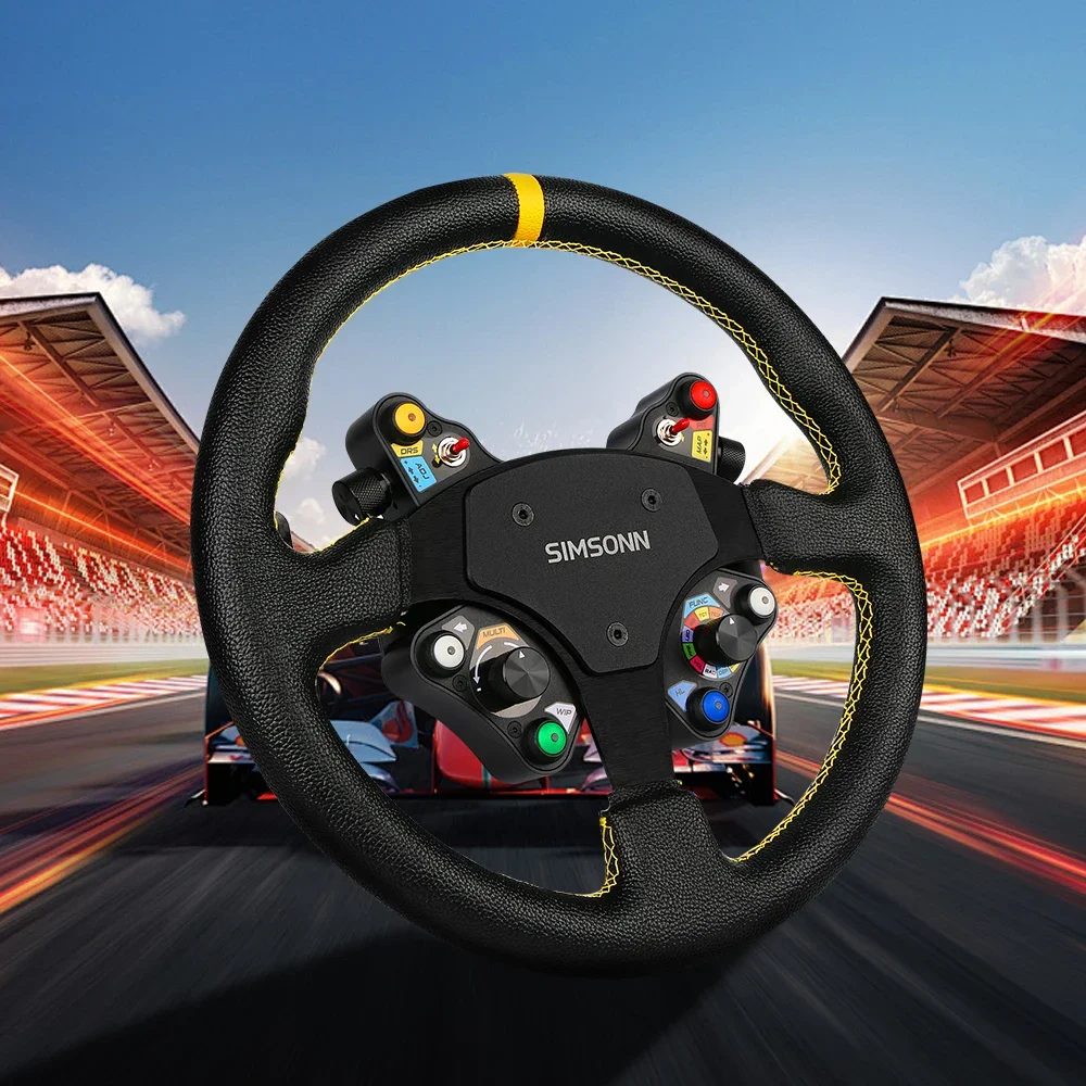 Brand New Gaming Racing Steering Wheel Simulation Steering Wheel Gaming Racing Steerina Wheel For Wholesales