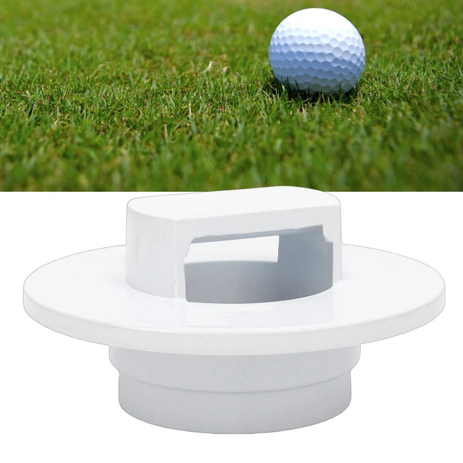 outil-de-pose-de-tasse-de-putting-outil-de-pressage-de-tasse-de-putting-en-alliage-d'aluminium-poignee-ergonomique-outil-de-positionnement-de-tasse-de-putting-blanc