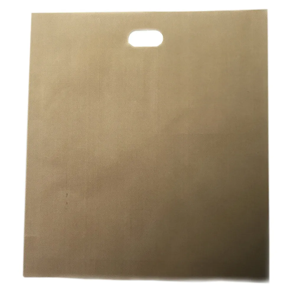 4Pcs Eco Friendly Non Stick Toaster Bags 16x16.5x0.3cm Reusable Bread Bags for Sandwiches Pizza Slices Pastries Snacks Food
