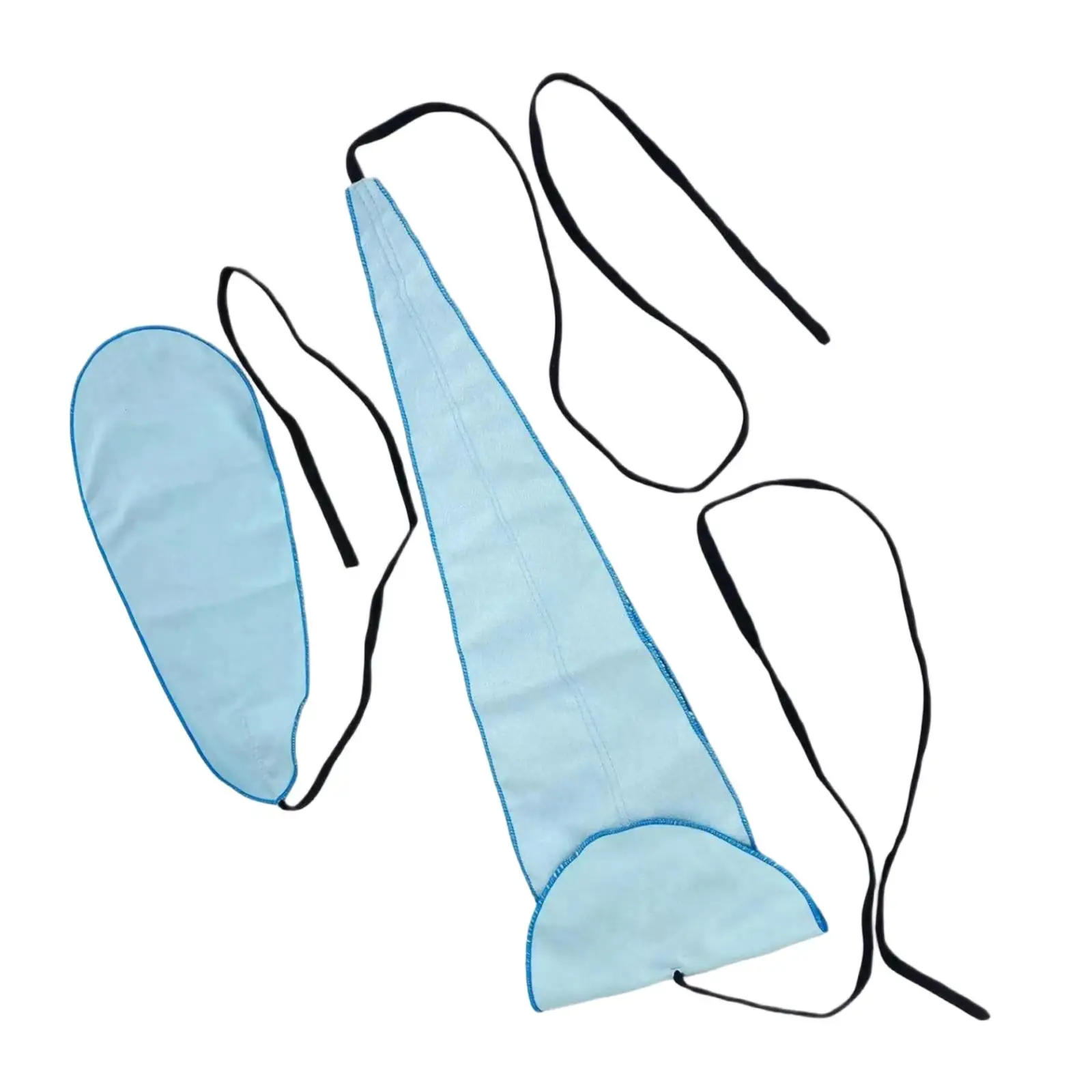 Saxophone Cleaning Cloth Pull Through Strap Flannel High Water Absorption for Alto Tenor Saxophone Care